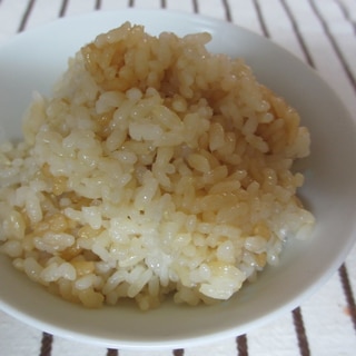 3部づき米ごぼう茶ご飯（圧力鍋）